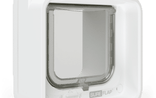 SureFlap Microchip CAT Door Connect 14 iDSCFWT Angled Right Framed