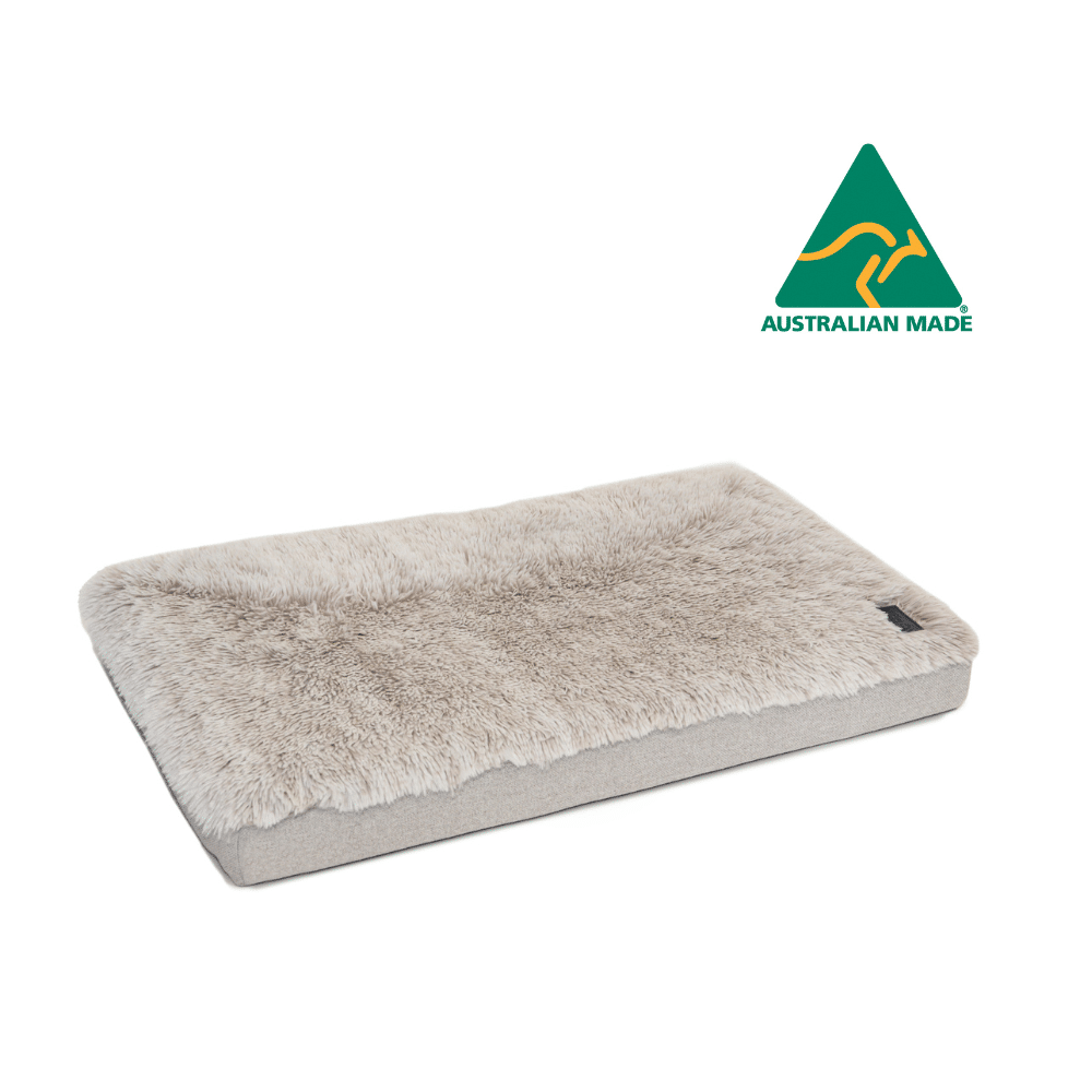 Superior Pet Goods Ortho Calming Dog Mat Water-Resistant Aspen Faux Fur 20 1 2