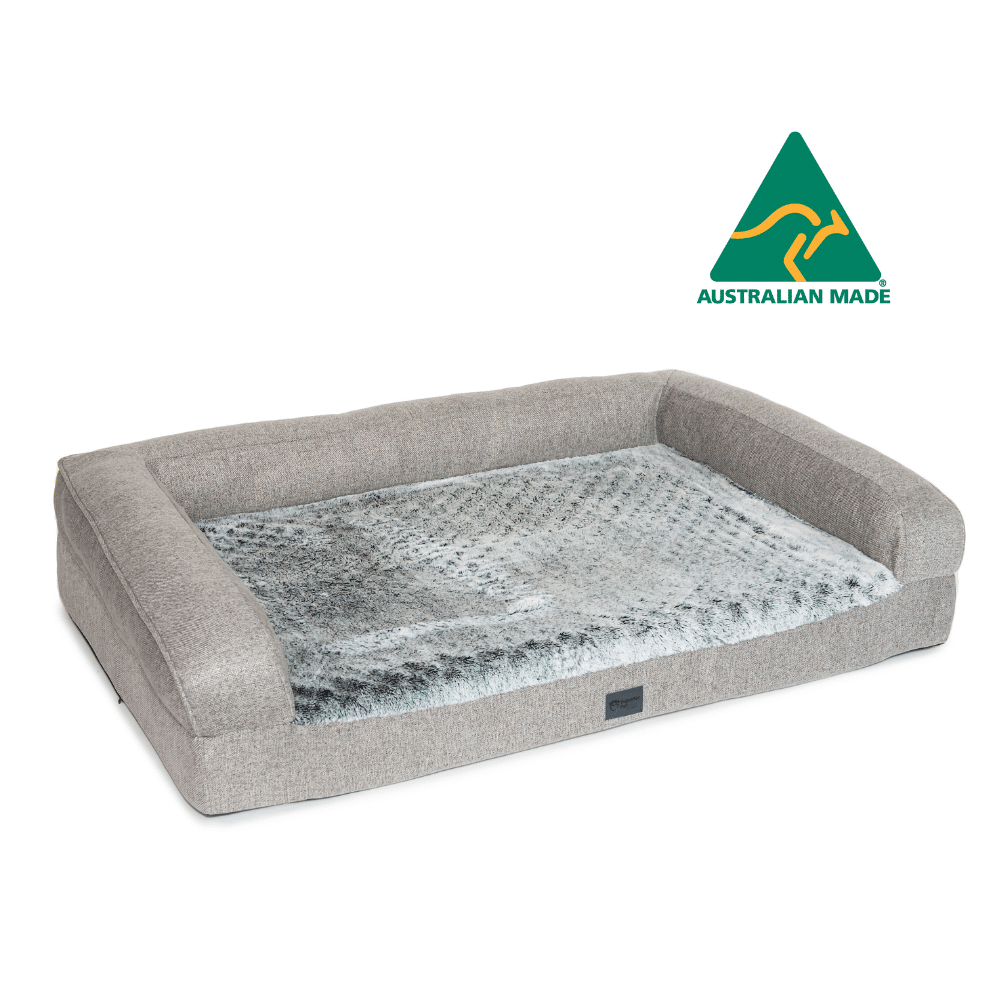 Superior Pet Goods Orthopaedic Pet Dog Sofa Artic Faux Fur 21 1