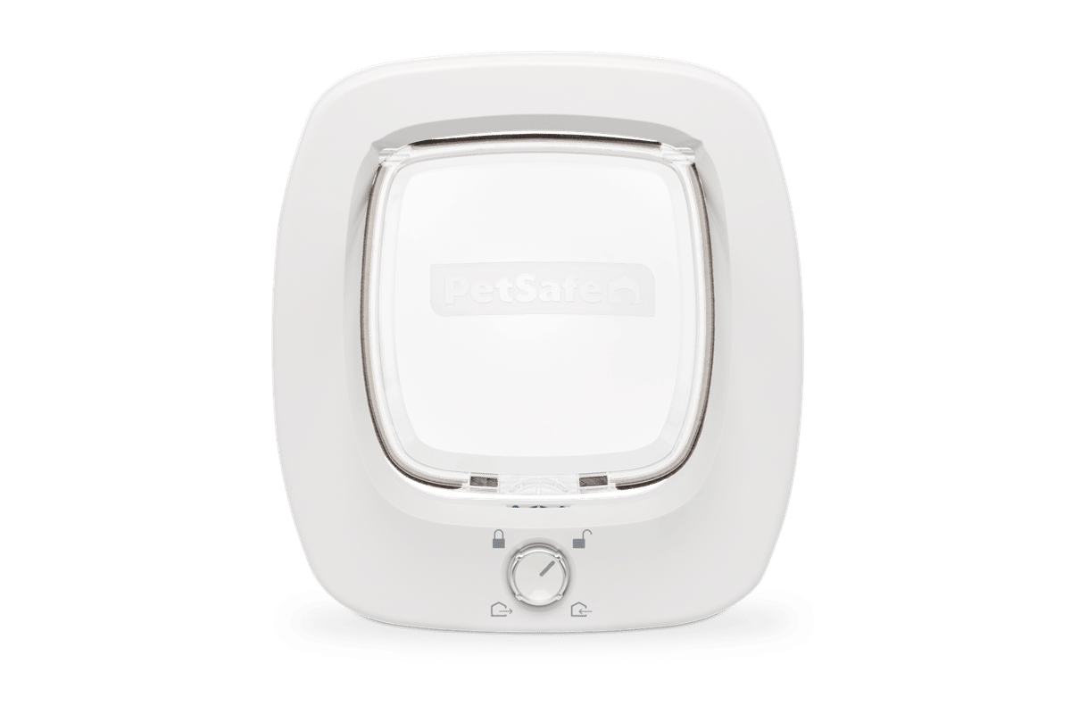 Big Cat Door PD Front Flap Open