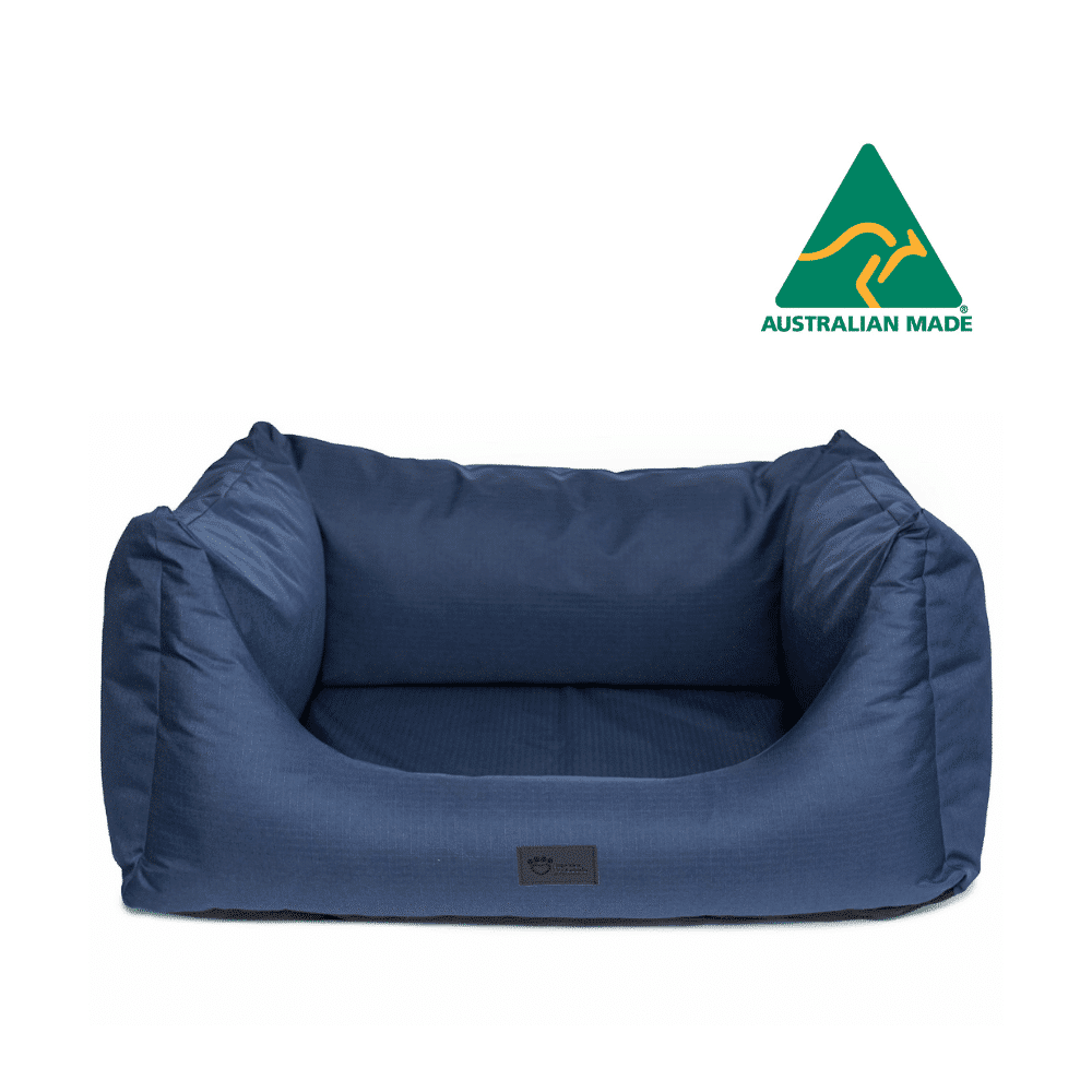 Superior Pet Goods High Side Hideout Ortho Dog Bed Bondi Blue 26 Copy of Copy of Aus Made Website Templates