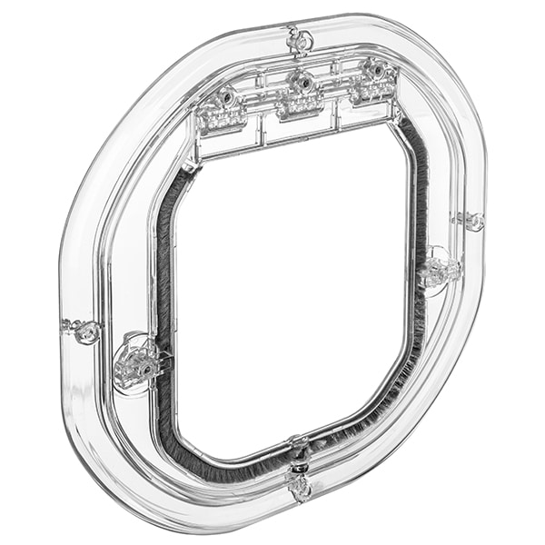 Pet-Tek DogWalk Intermediate Dog Door Glass Fitting Slimline Clear 22 G IDDSLC New Intermediate dog door