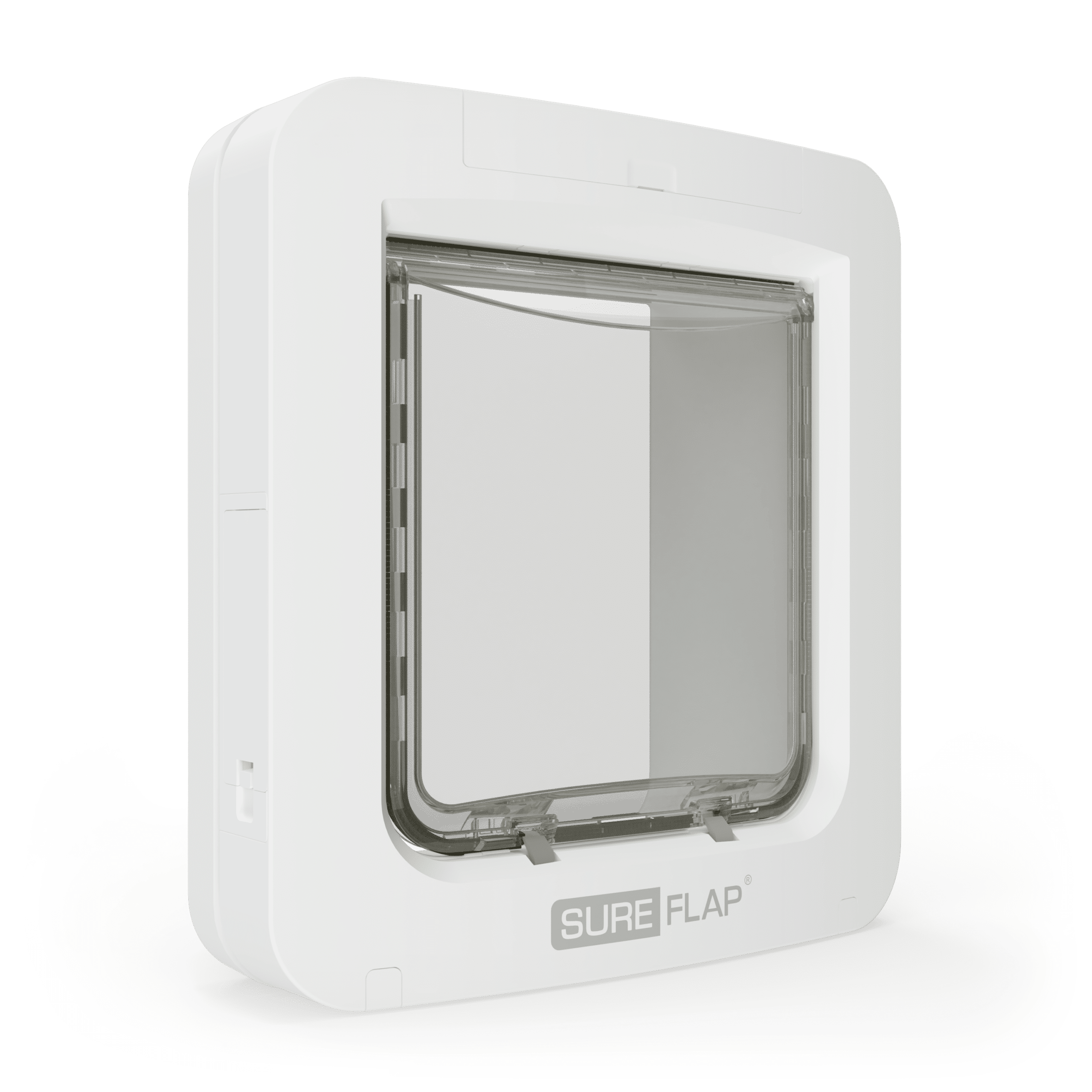 SureFlap Microchip Pet Door For Larger Cats & Small Dogs 16 SUR101 Angled Right Framed