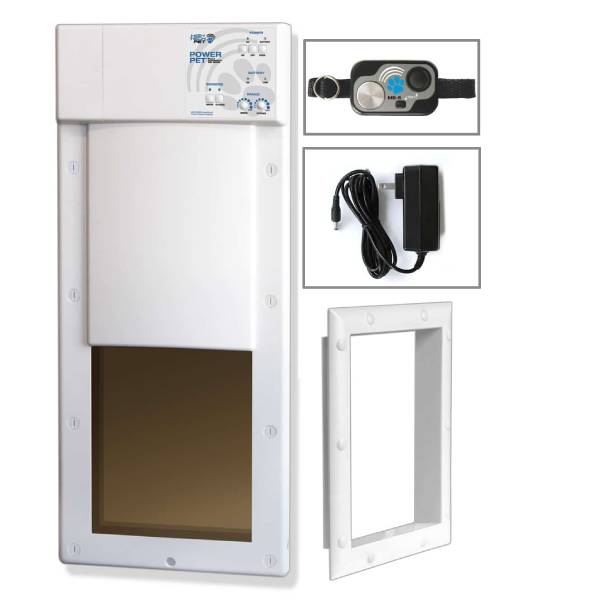 high tech automated pet door medium non wifi