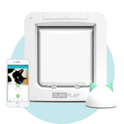 Image showcasing Microchip Pet Doors - High-Tech Security