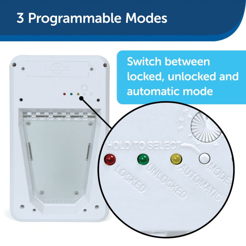 View of Petsafe Electronic SmartDoor for small Cats & Dogs Up to 10kgs